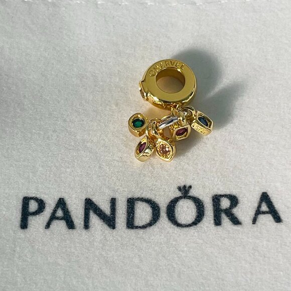 Pandora Marvel The Avengers Infinity Stones Dangle Charm - Picture 4 of 4
